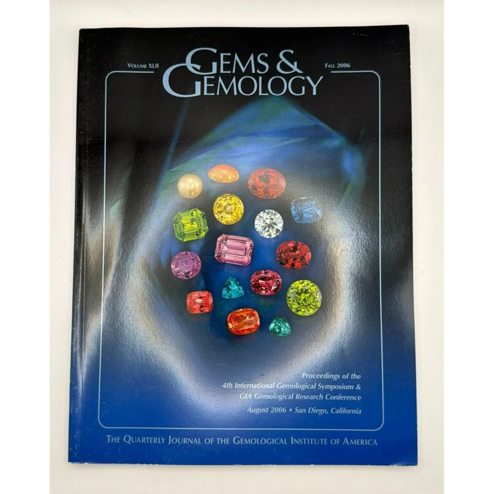 GIA Gems & Gemology Magazine Lot 11 Issues 2003-2008 Diamonds Pearls Jewelry